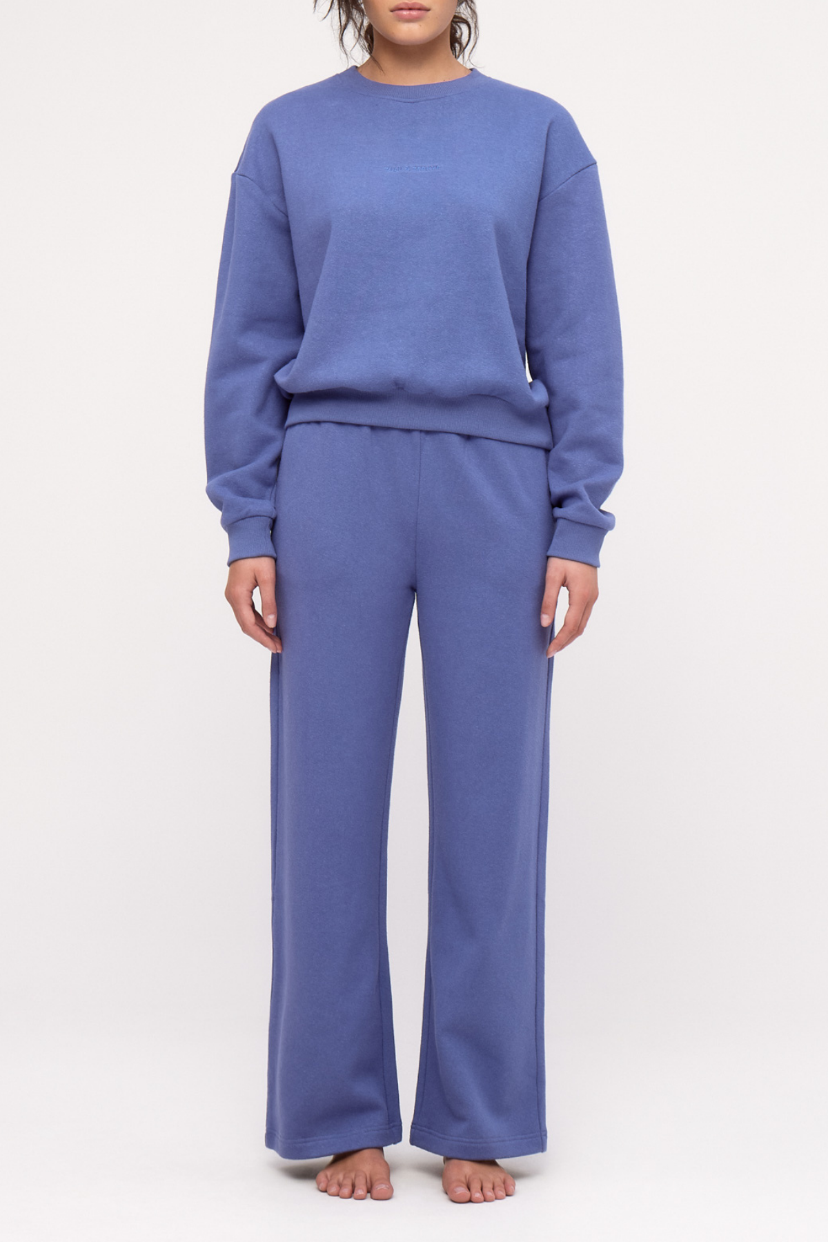 Fleece Sport Sweatshirt - Blue