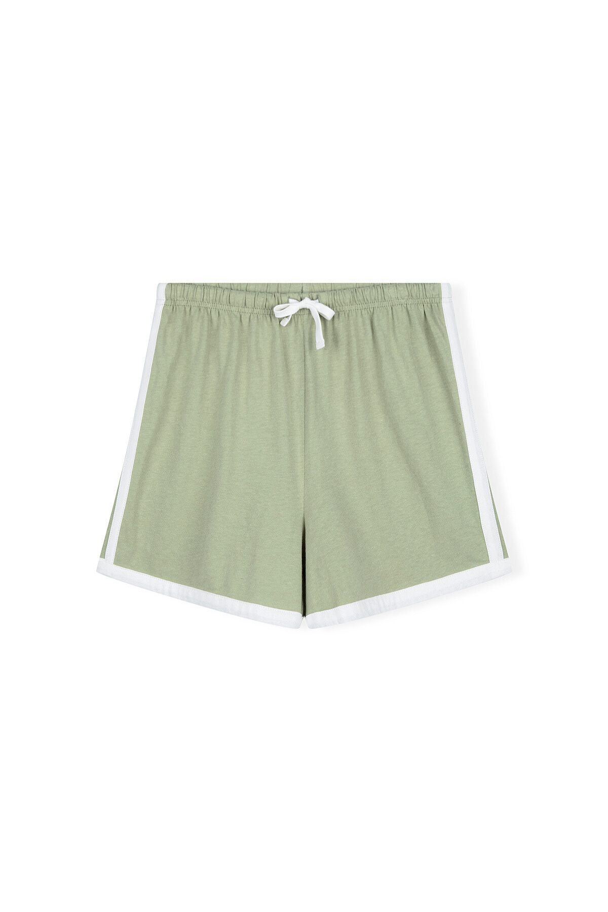 Organic Cotton Blend Sport Short - Eucalyptus