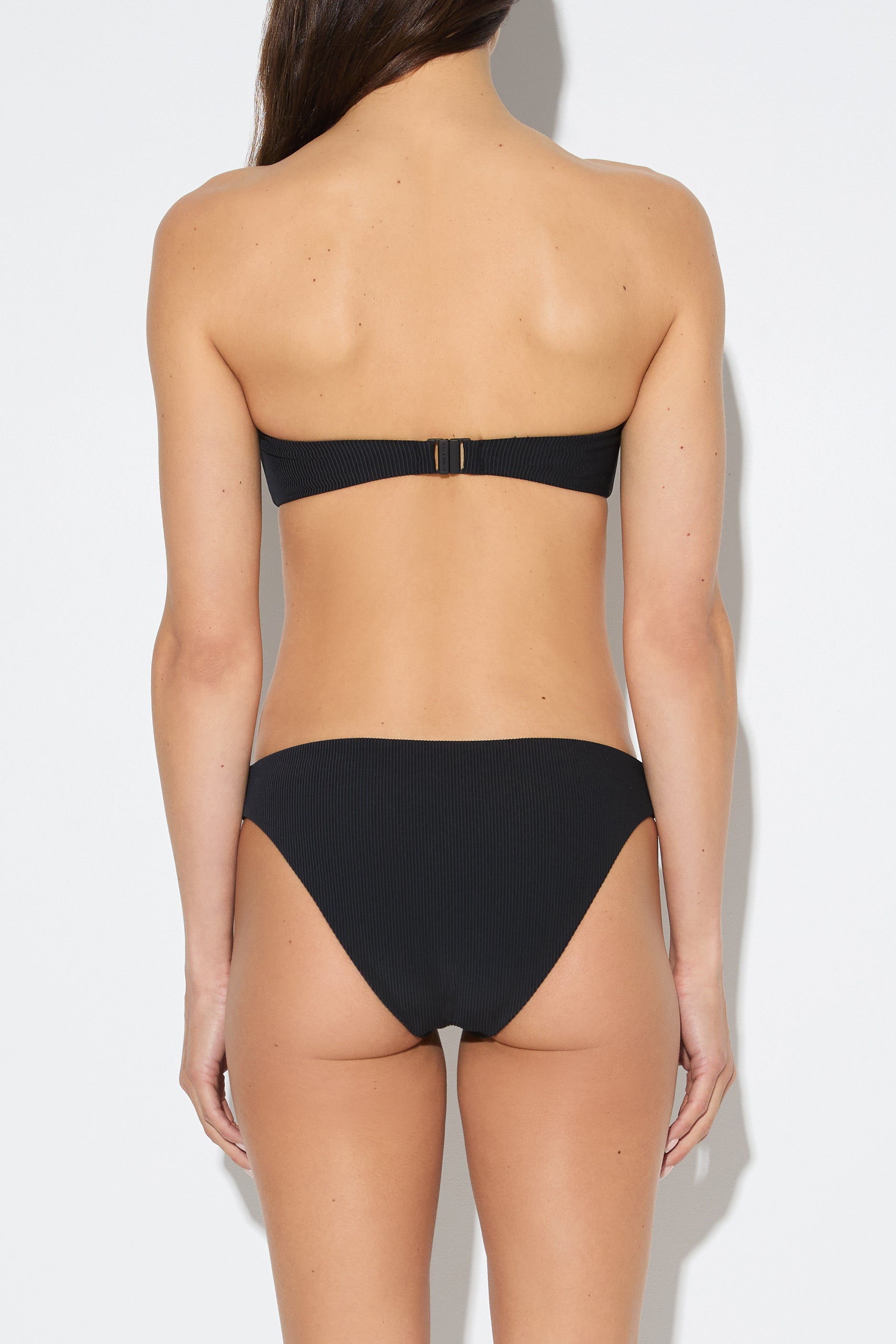 Signature Stripe Bandeau - Black