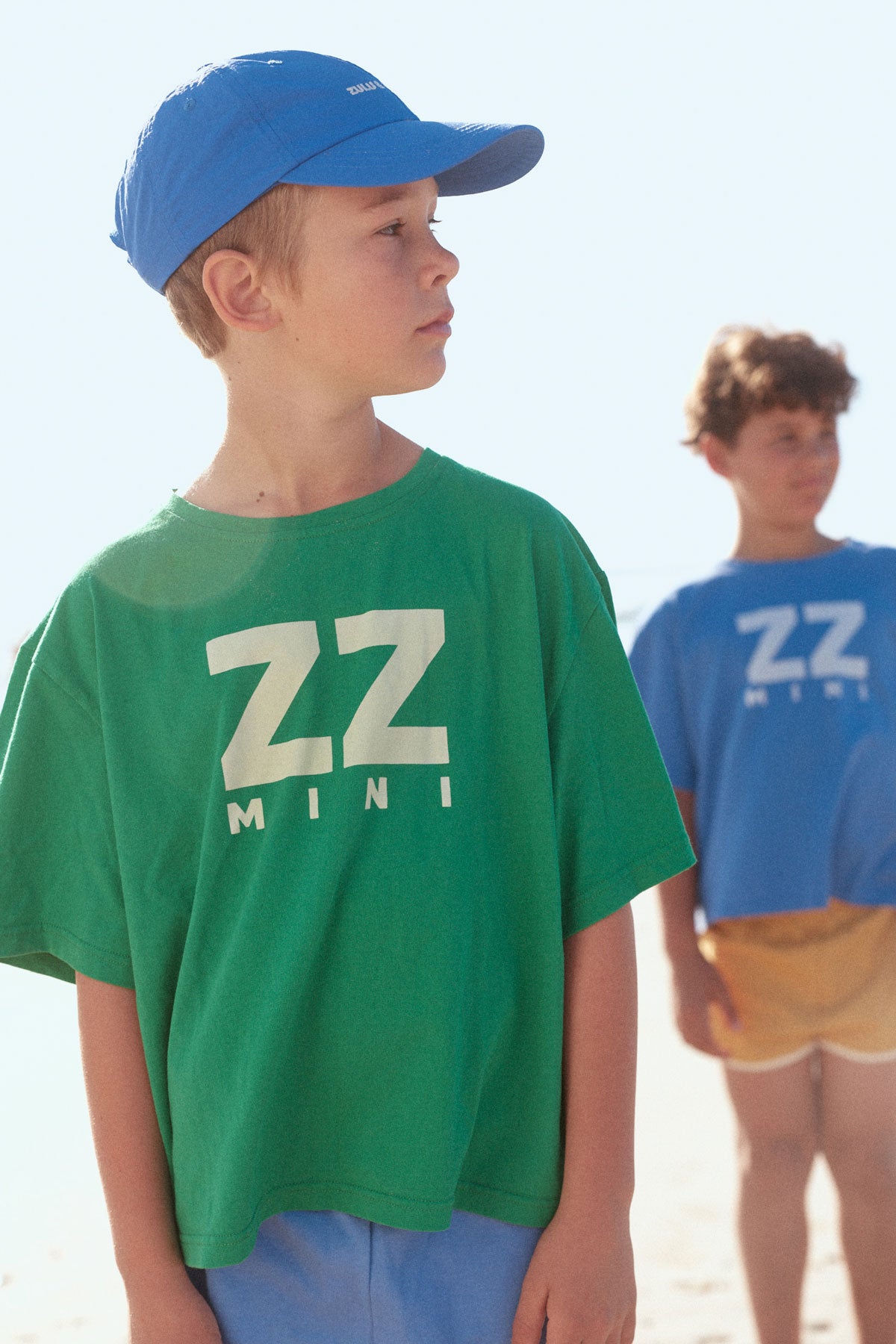 ZZ Mini T Shirt - Parrot Green