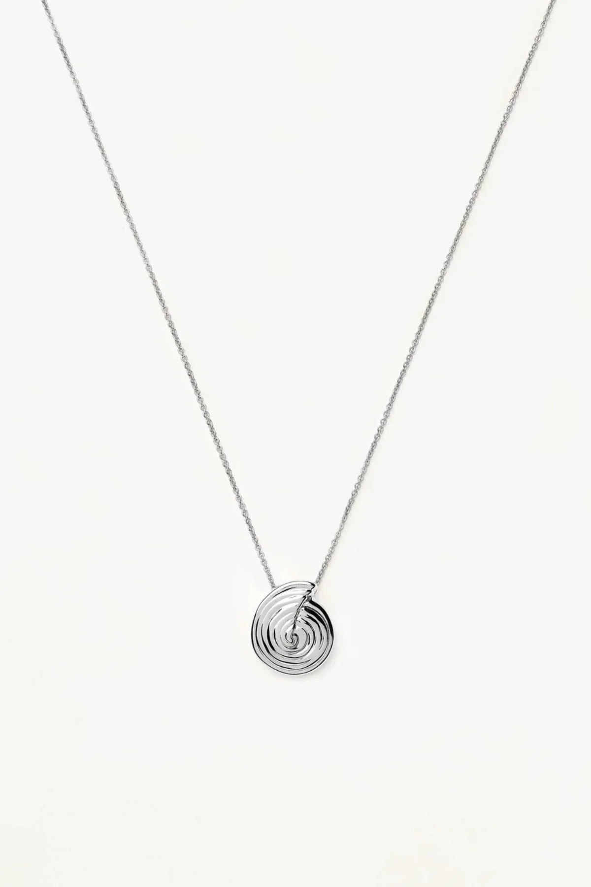 Spiral Mini Pendant Necklace