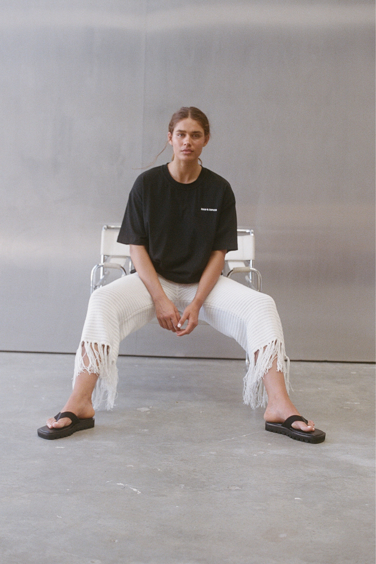Zulu & Zephyr Logo Hemp Tee - Black