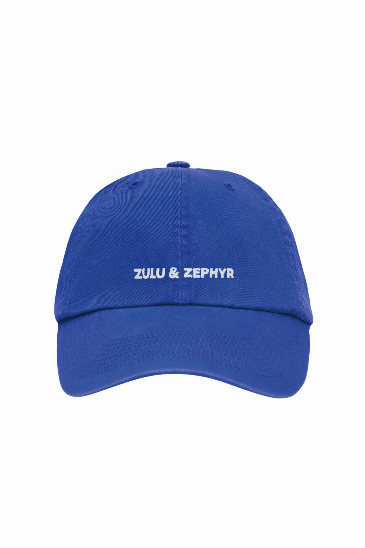 Zulu & Zephyr Canvas Cap - Pacific Blue