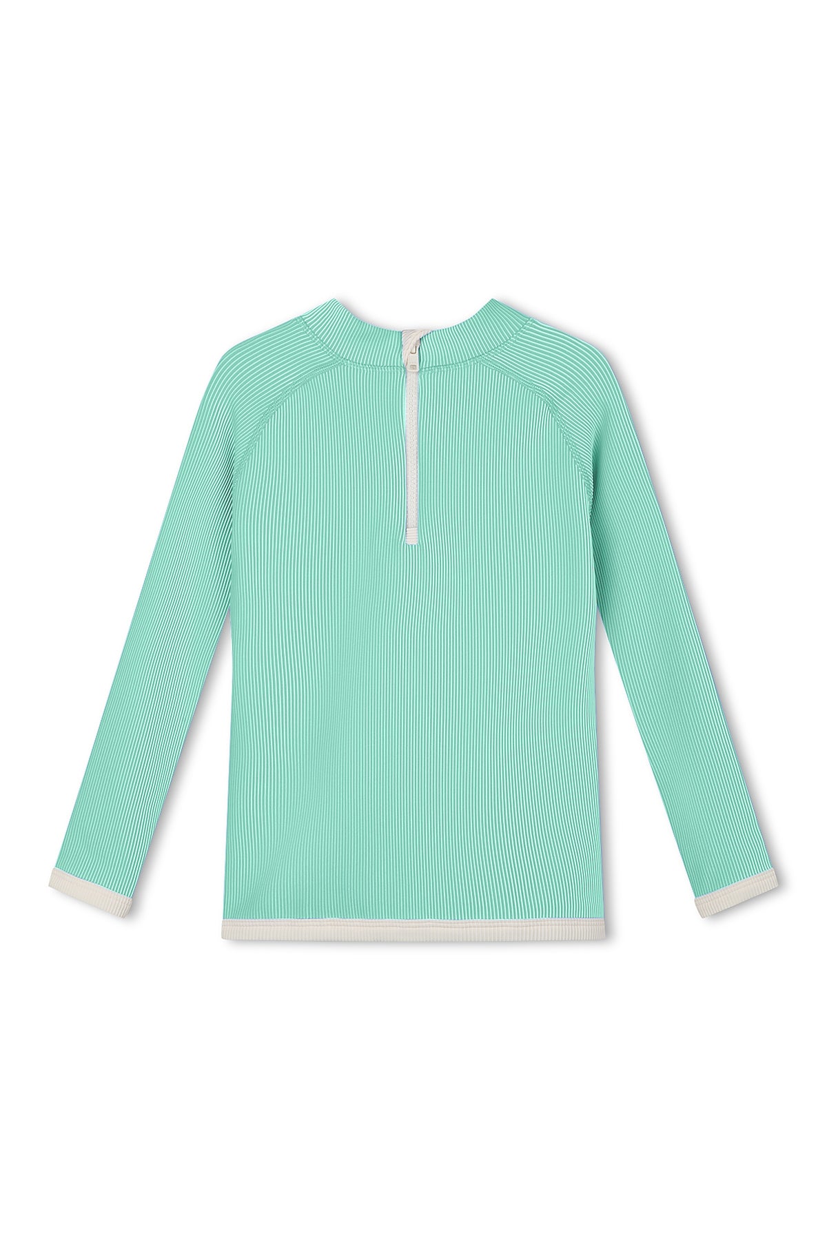 Mini Stripe Rashie - Aqua
