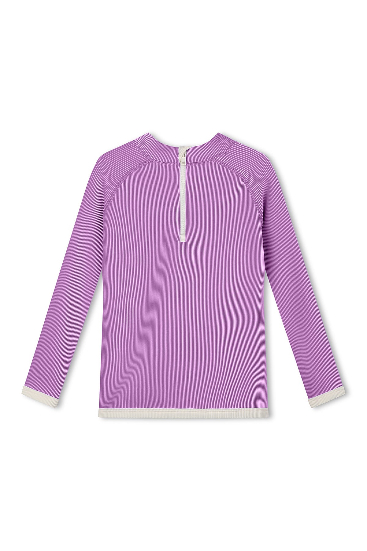 Mini Stripe Rashie - Lilac
