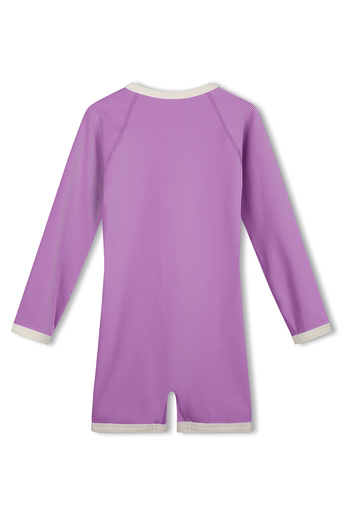 Mini Stripe Surf Suit - Lilac