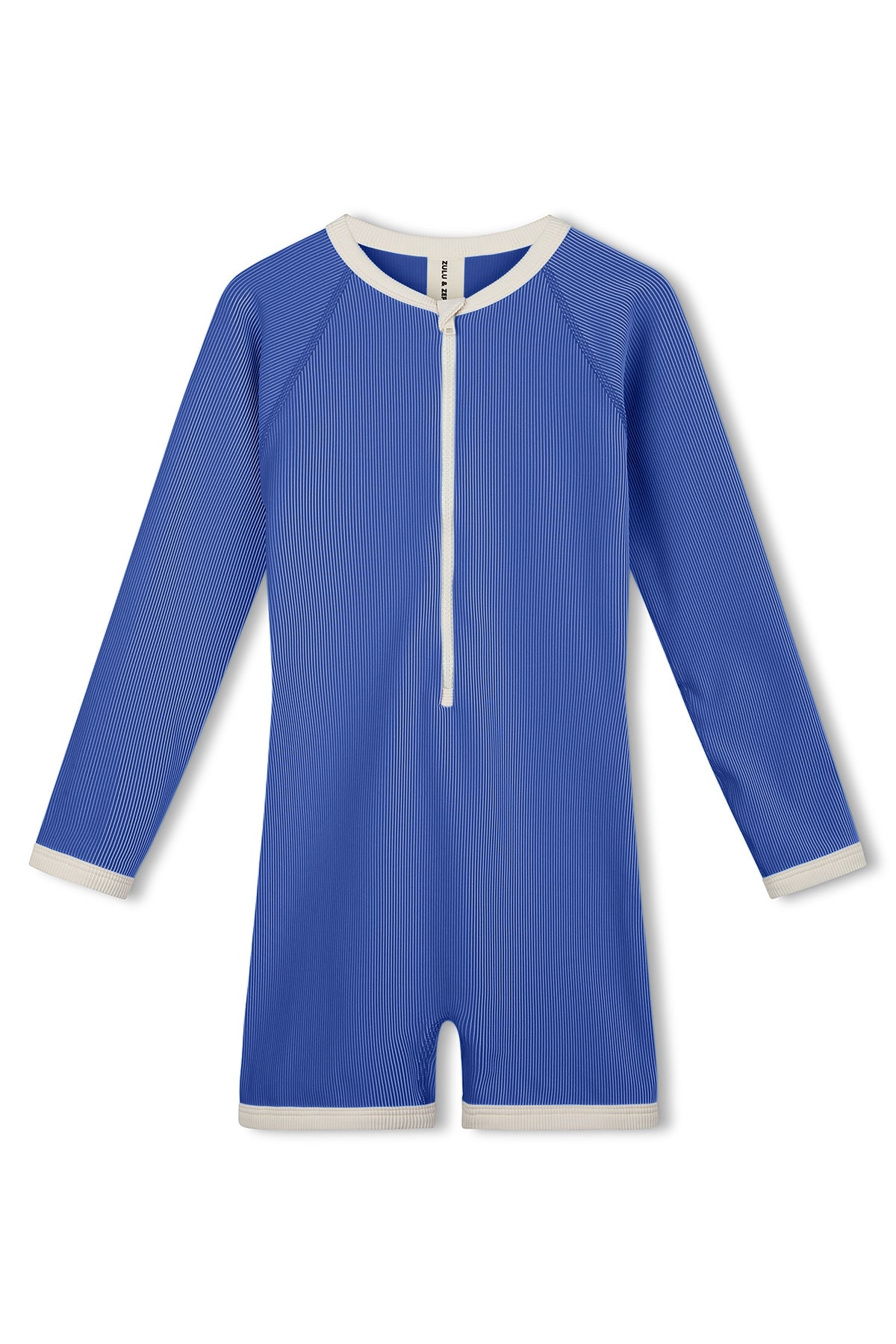 Mini Stripe Surf Suit - Sea Blue