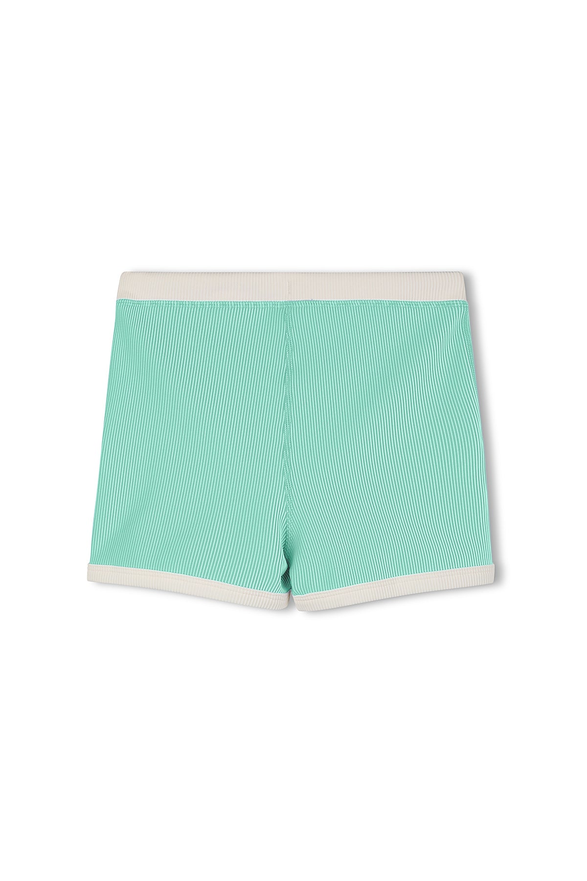 Mini Stripe Surf Short - Aqua