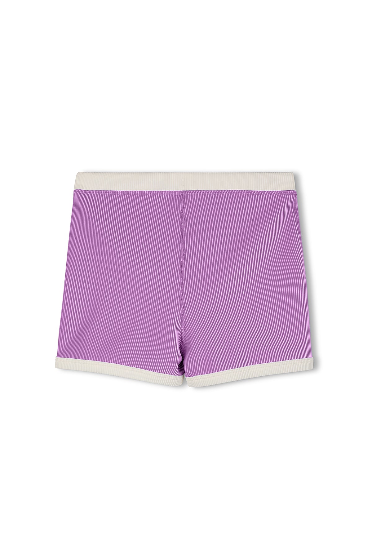 Mini Stripe Surf Short - Lilac