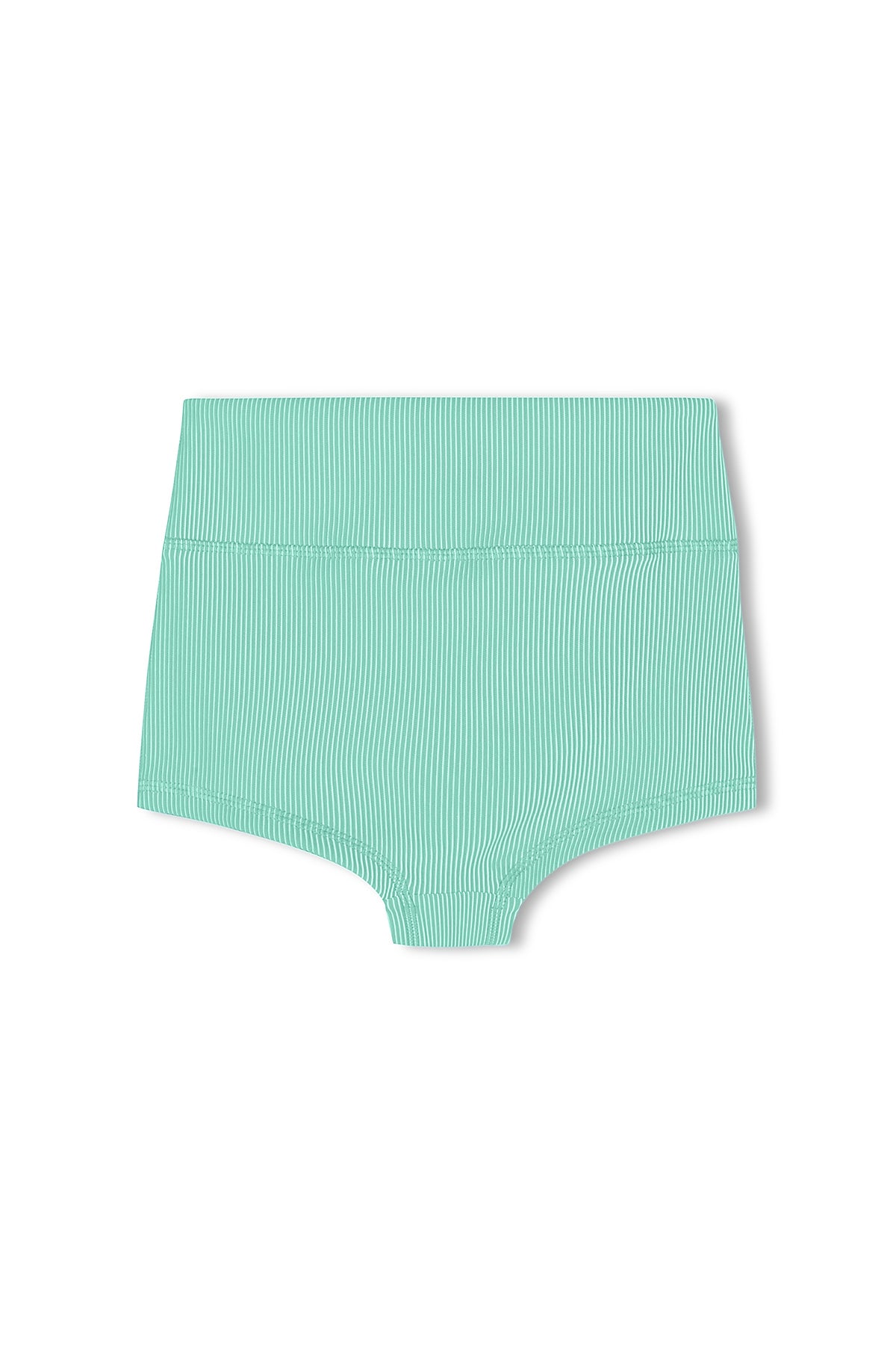 Mini Stripe Boy Short - Aqua