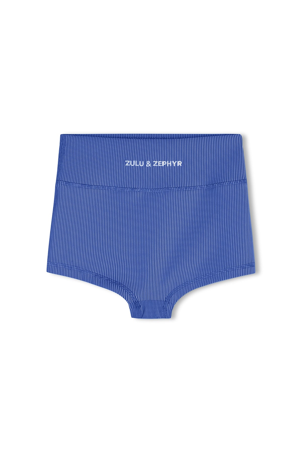 Mini Stripe Boy Short - Sea Blue