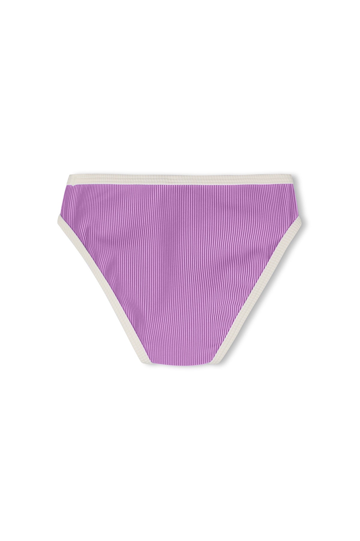Mini Stripe Bikini Bottom - Lilac
