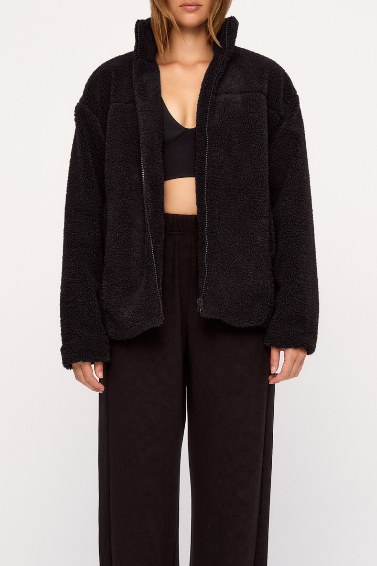 Sherpa Jacket - Black