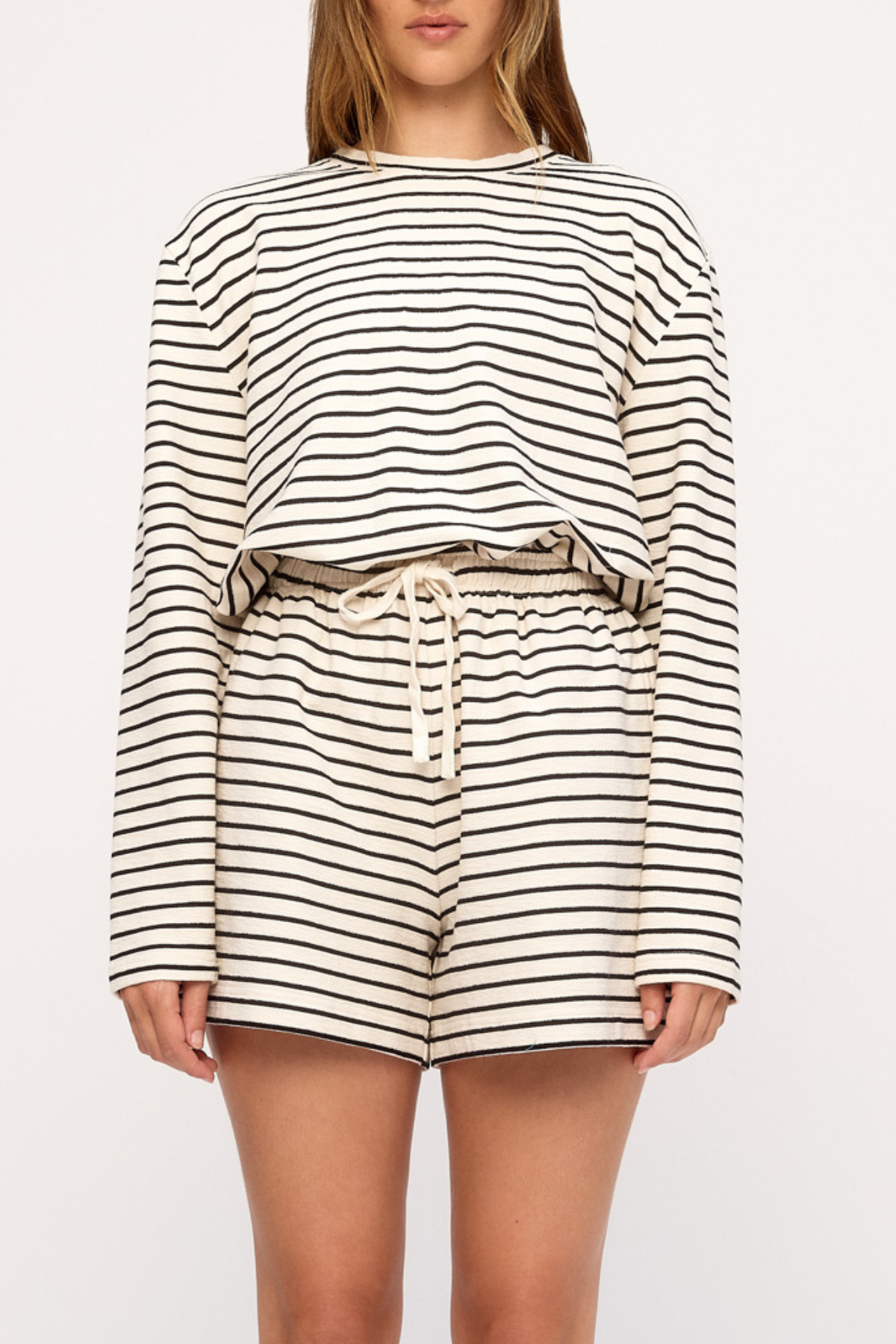 Jersey Sport Short - Black Stripe