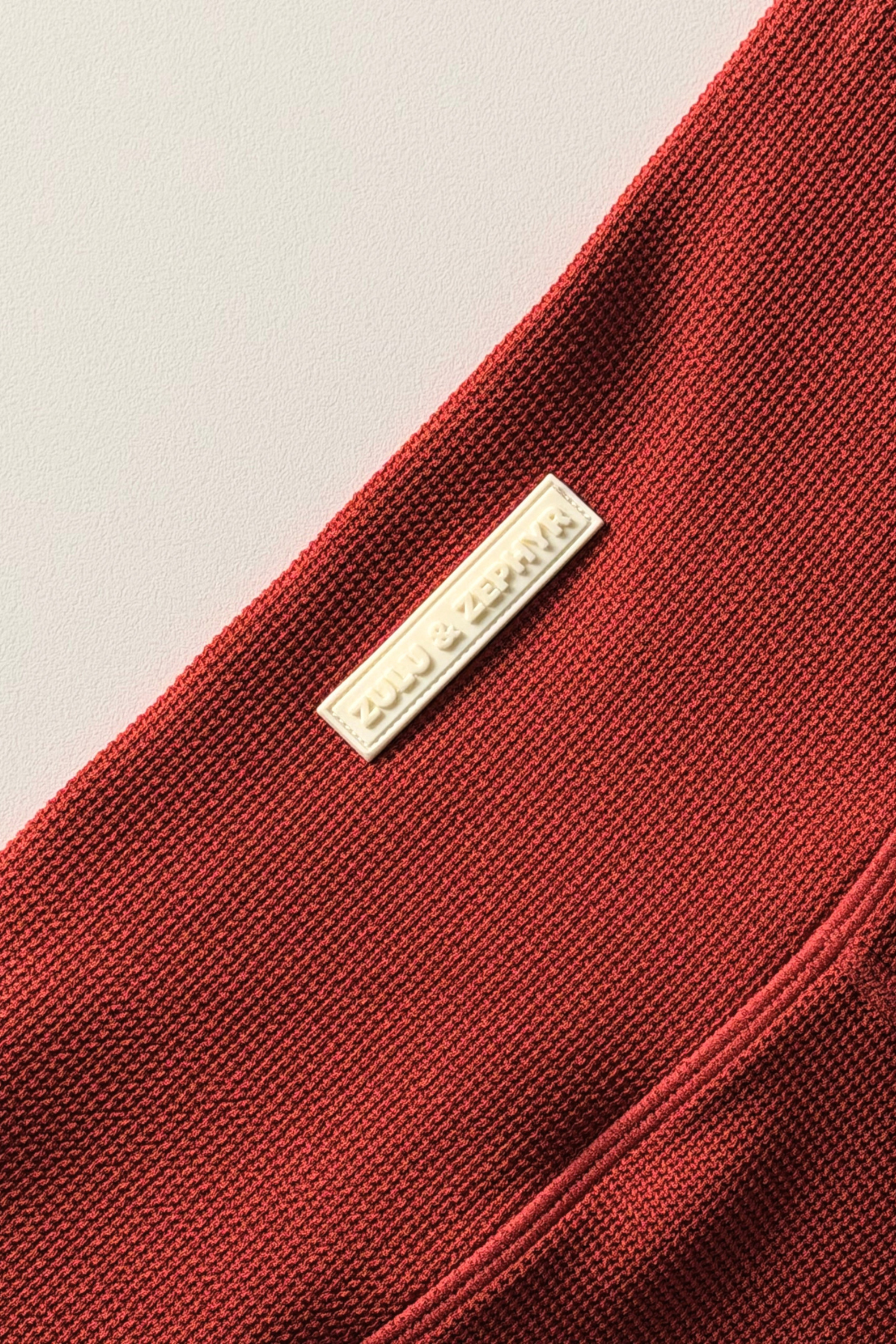 4 Inch Bike Short - Red Waffle