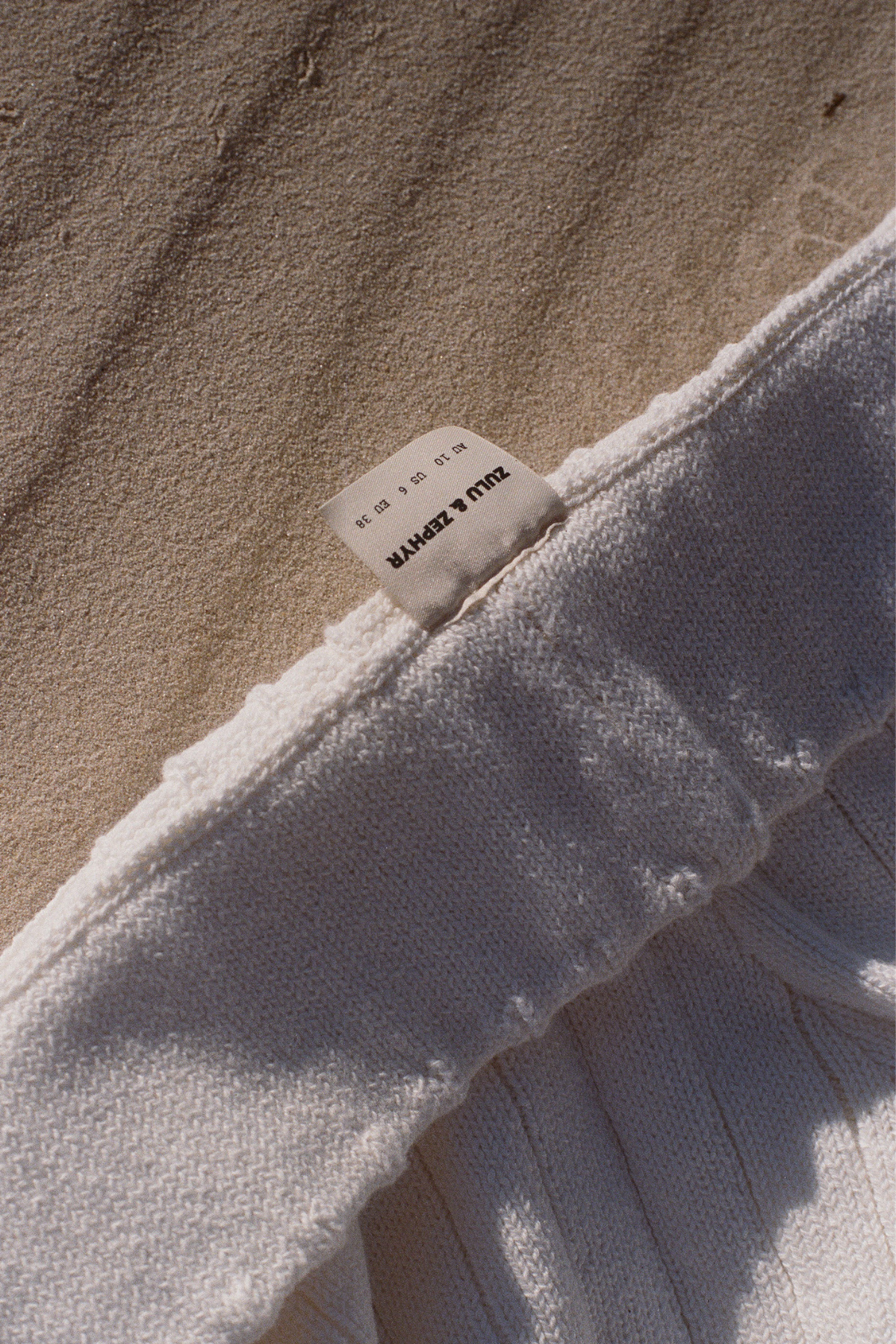 Rib Knit Short - Cream