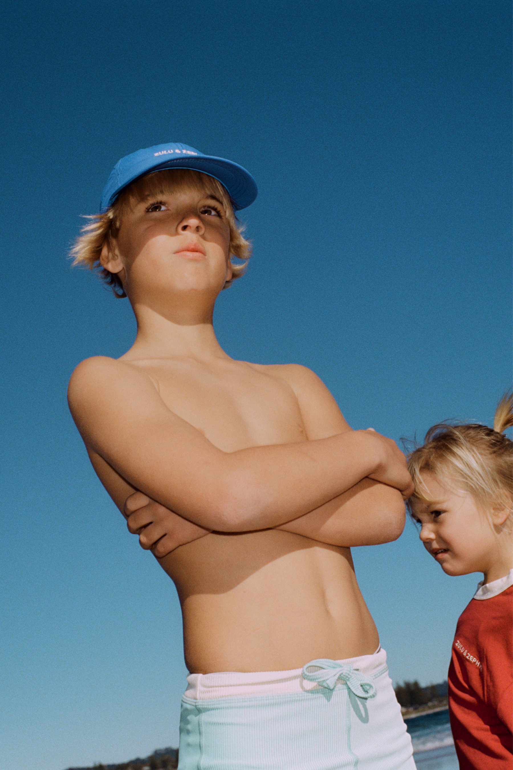 Nylon Surf Cap - Sea Blue