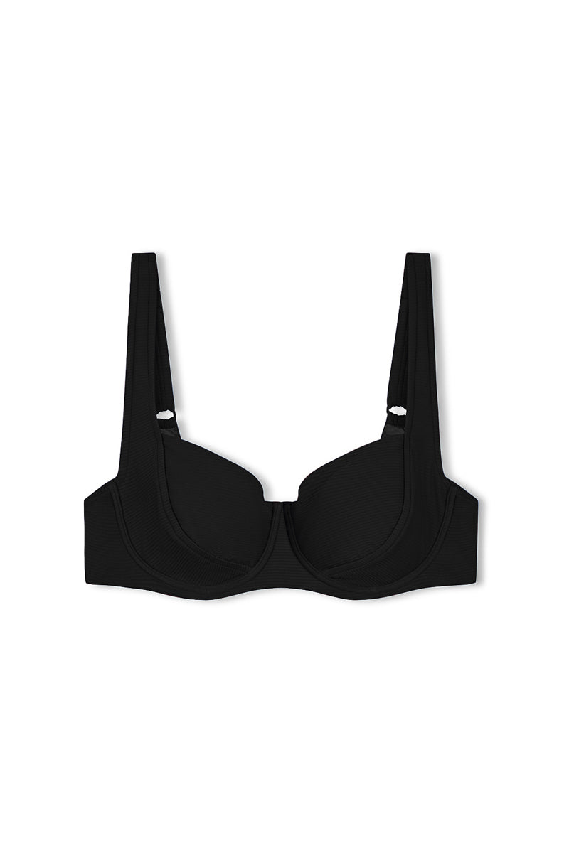 Bra Cup Top - Black