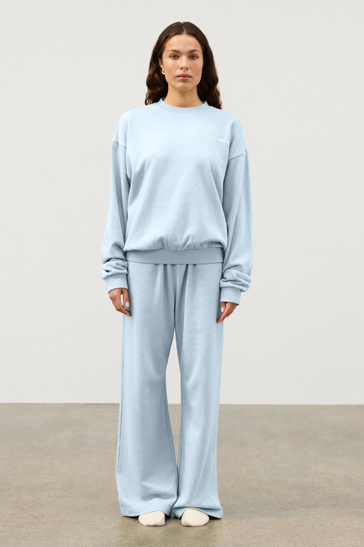 Fleece Sport Sweat Pant - Powder Blue