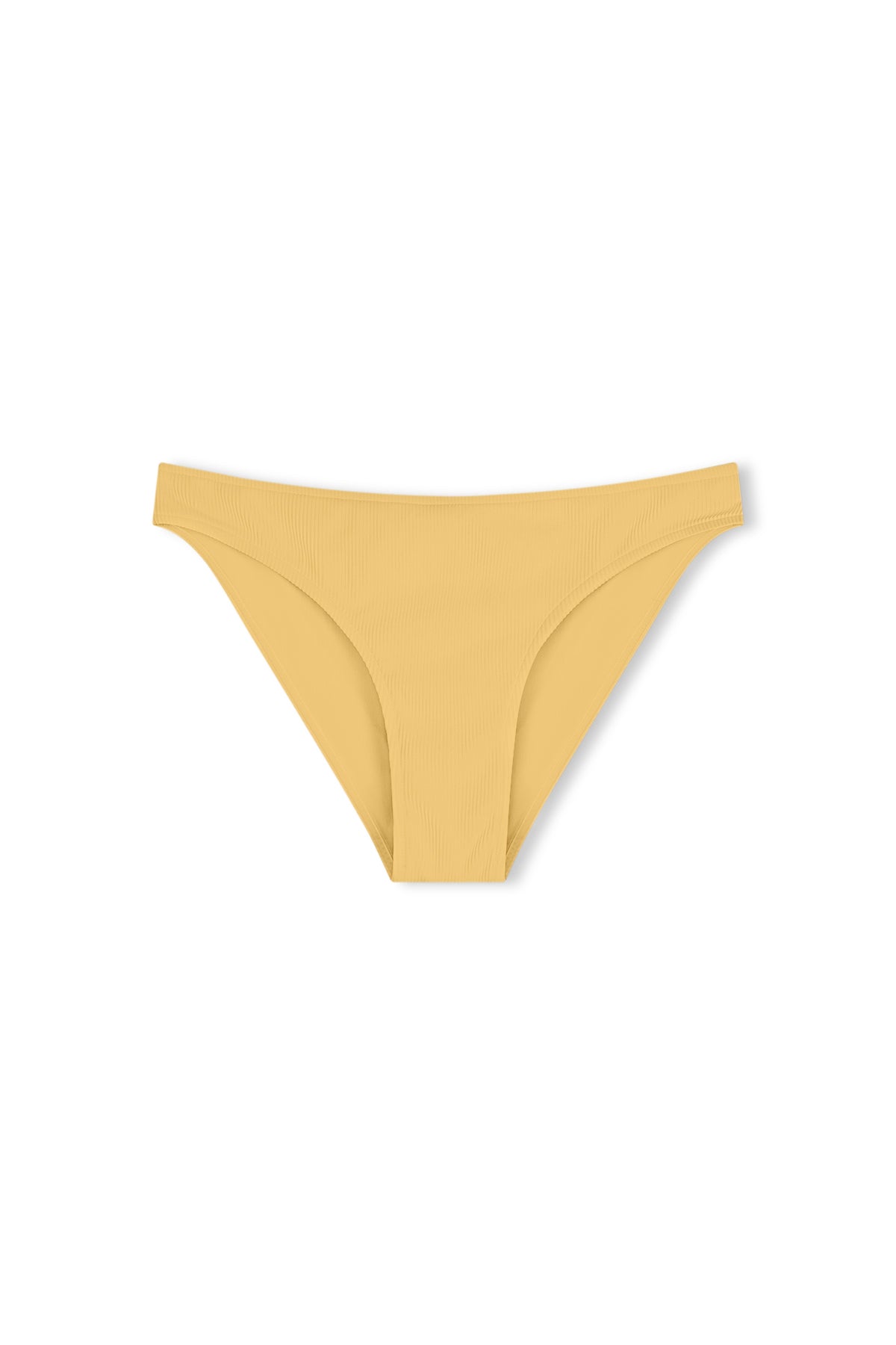 Signature Stripe High Cut Brief - Marigold
