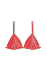 Signature Stripe Simple Triangle Top - Chilli Red