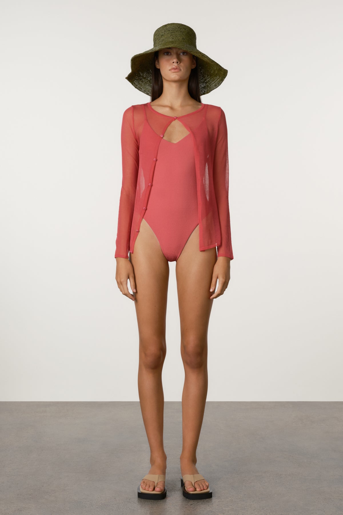 Waffle One Piece - Berry