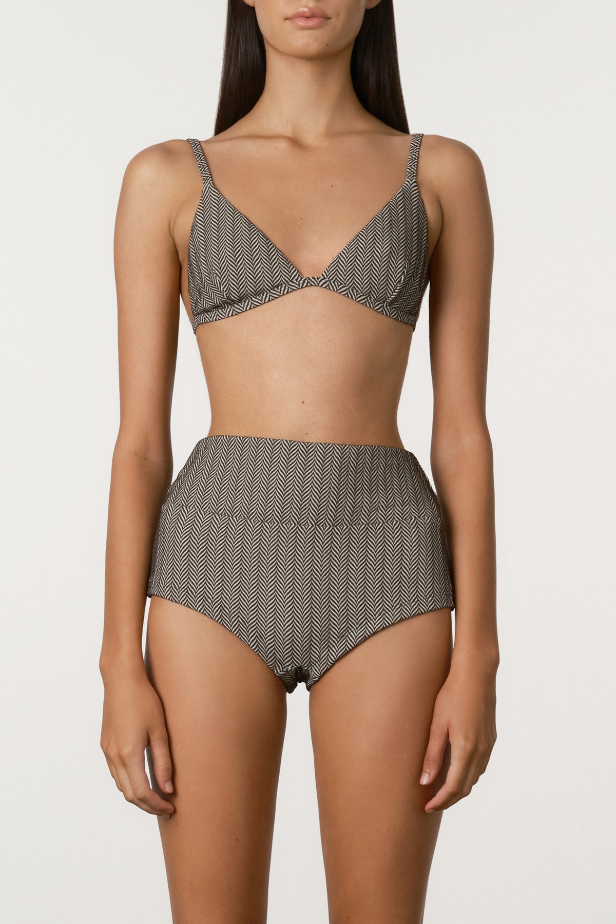 Chevron Lattice Boy Short