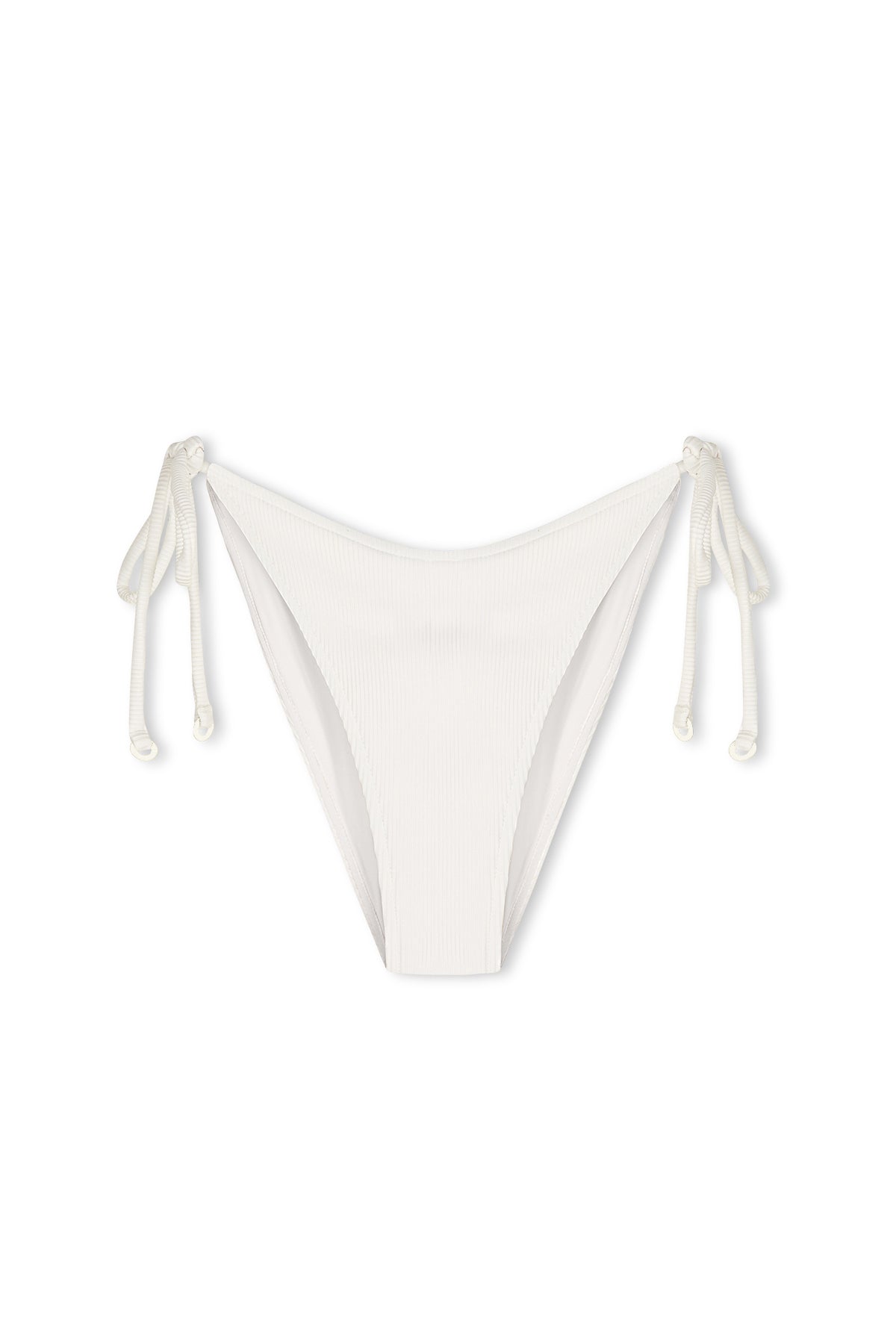 Signature Stripe Hipster Tie Brief - White