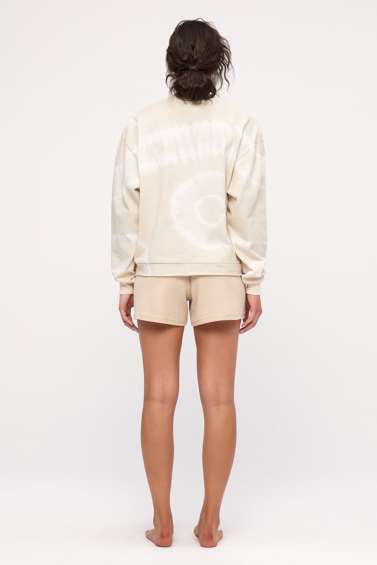 Tie Dye Sweatshirt - Natural Tie Dye