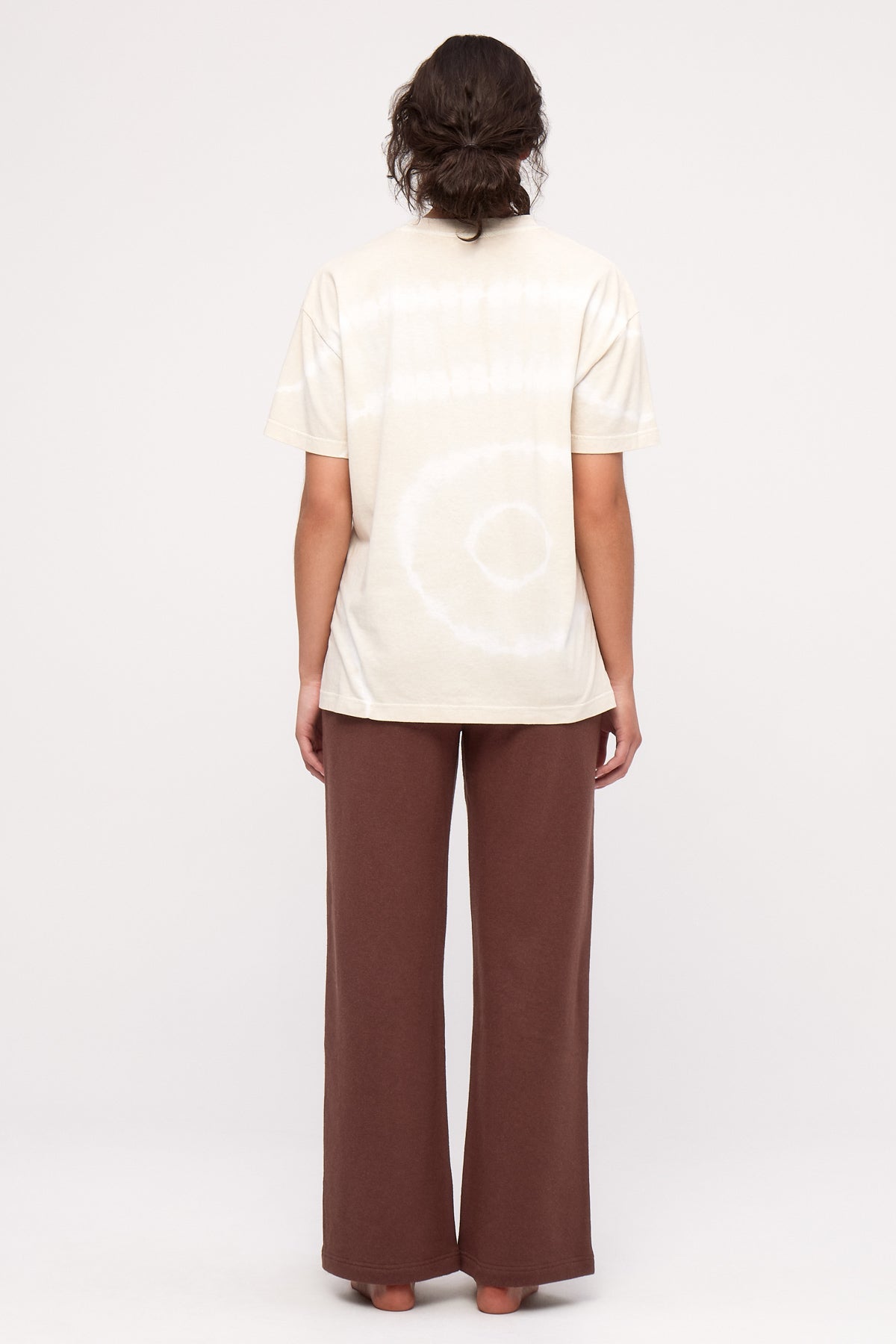 Tie Dye T Shirt - Natural