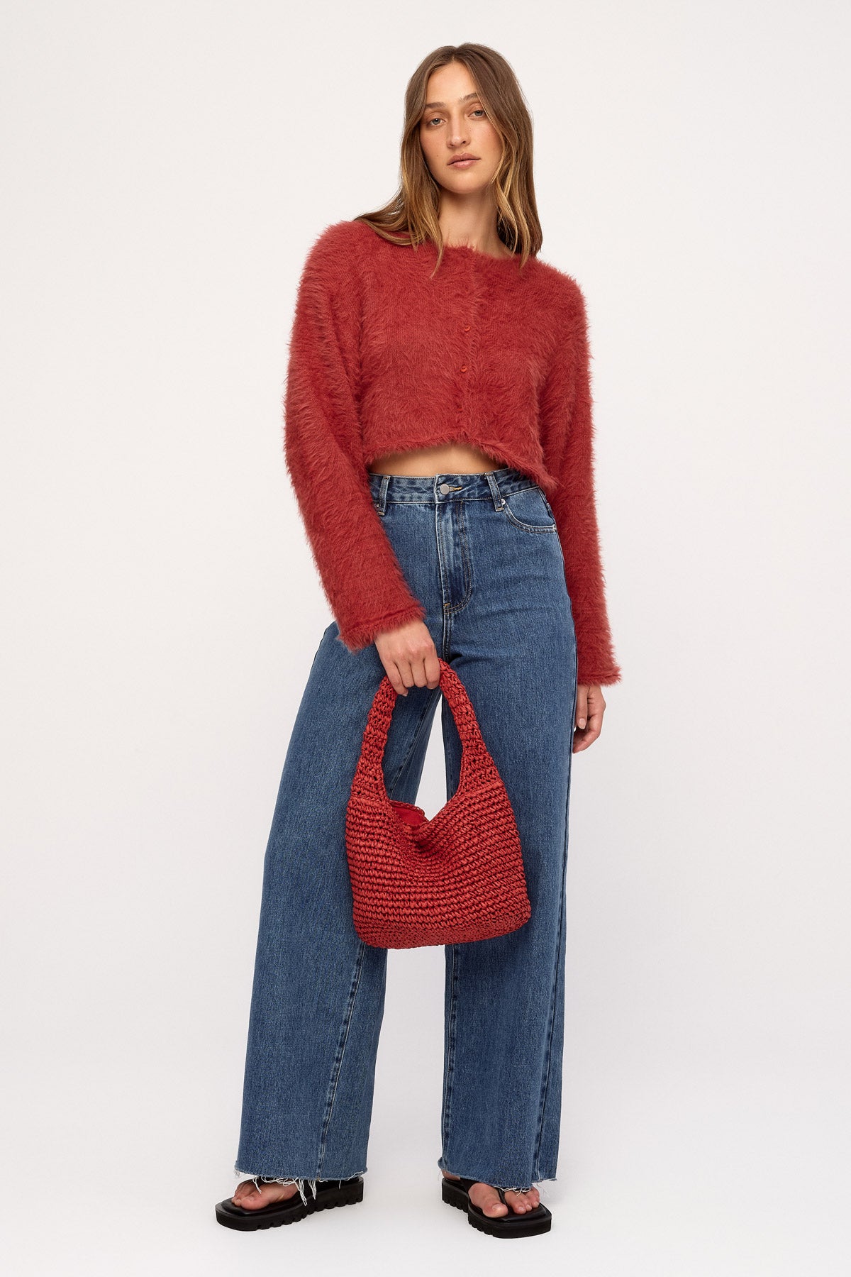 Petite Shoulder Bag - Red