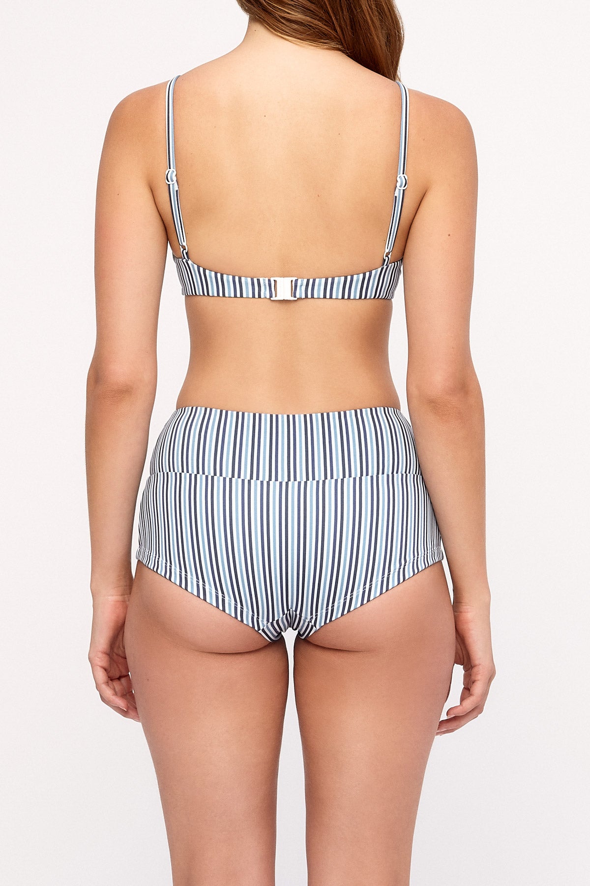 Cheeky Boy Short - Blue Pin Stripe