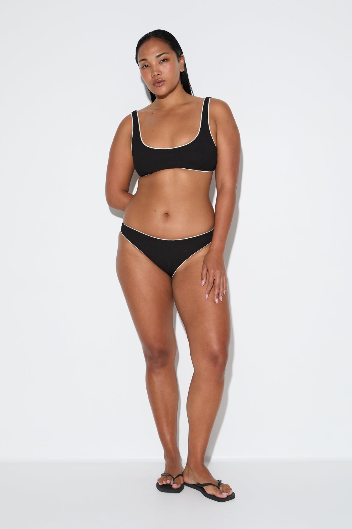Crinkle Classic Brief - Black