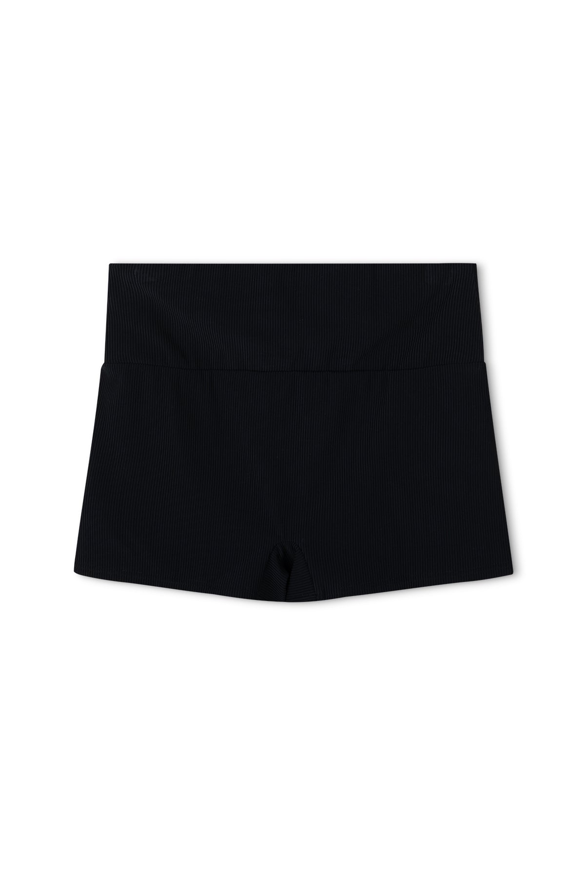 Signature Stripe Boy Short - Black