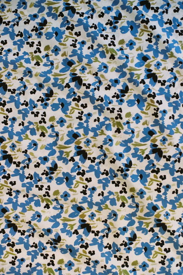 Tie One Piece - Blue Floral