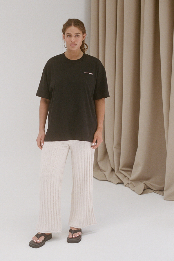 Zulu & Zephyr Logo Tee - Black