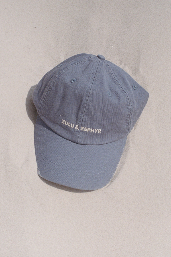 Zulu & Zephyr Canvas Cap - Denim Blue