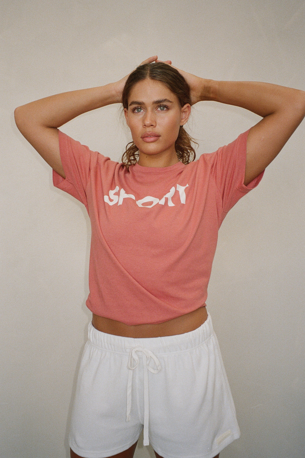 Organic Cotton Blend Sport Tee - Banksia