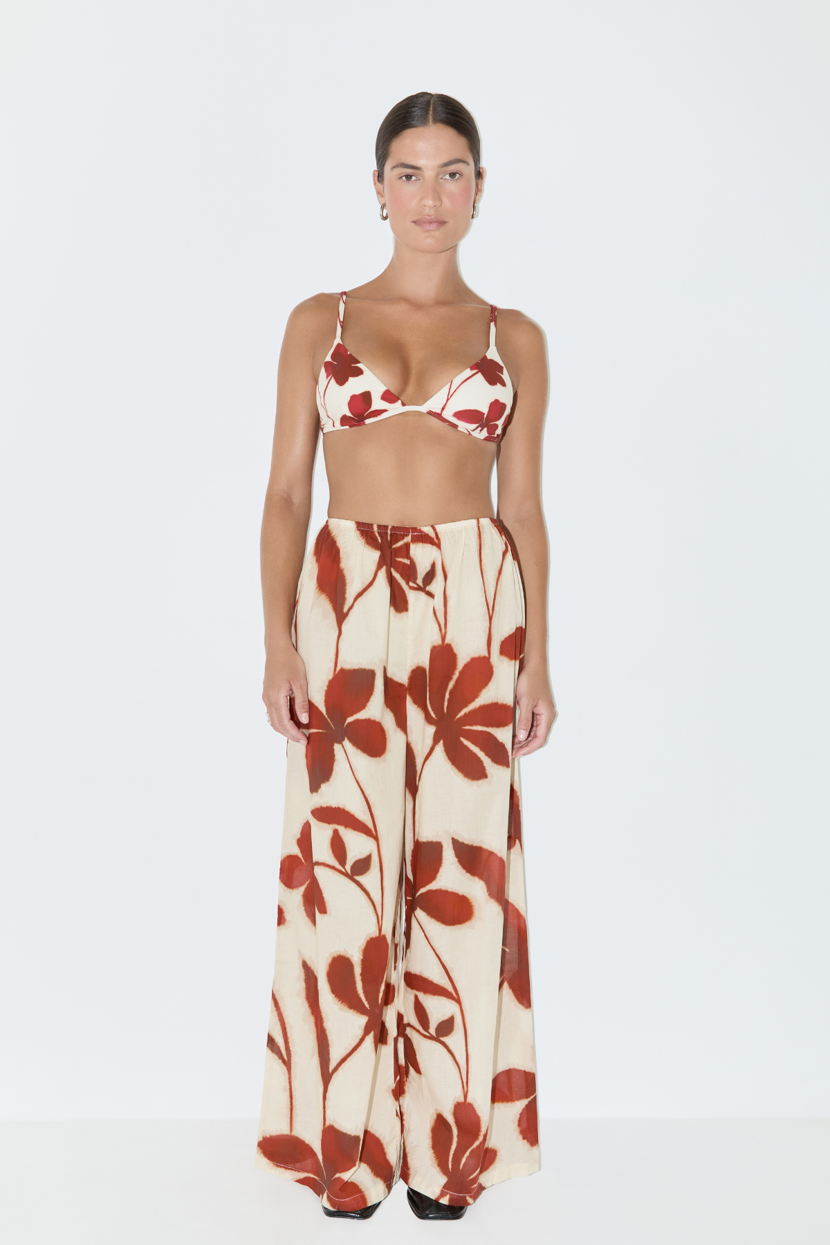 Cotton Pant - Ruby Floral