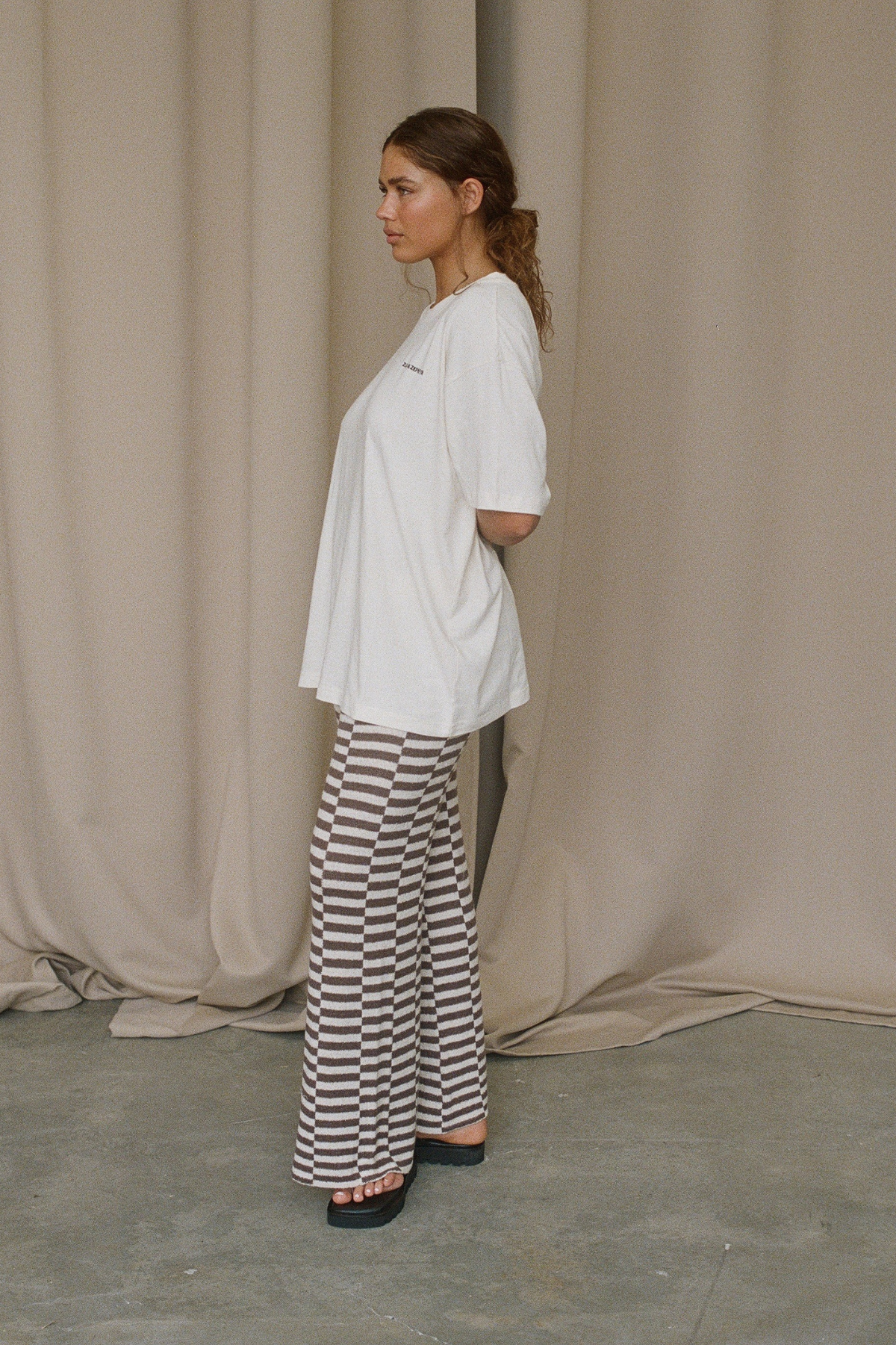Zulu & Zephyr Logo Hemp Tee - Warm White