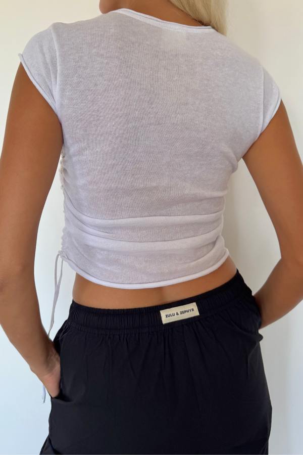 Cotton Poplin Pant - Black