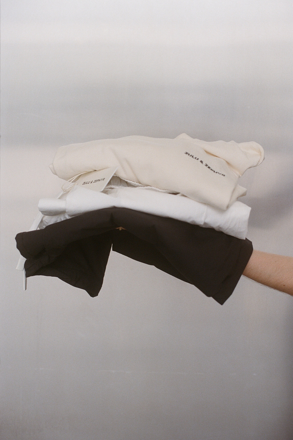 Zulu & Zephyr Logo Tee - Warm White