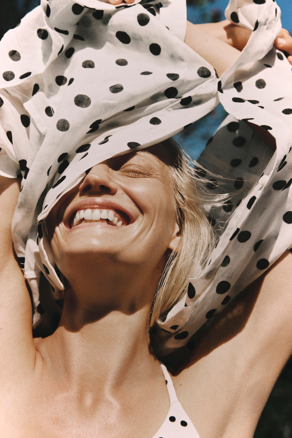 Ramie Shirt - Black Spot