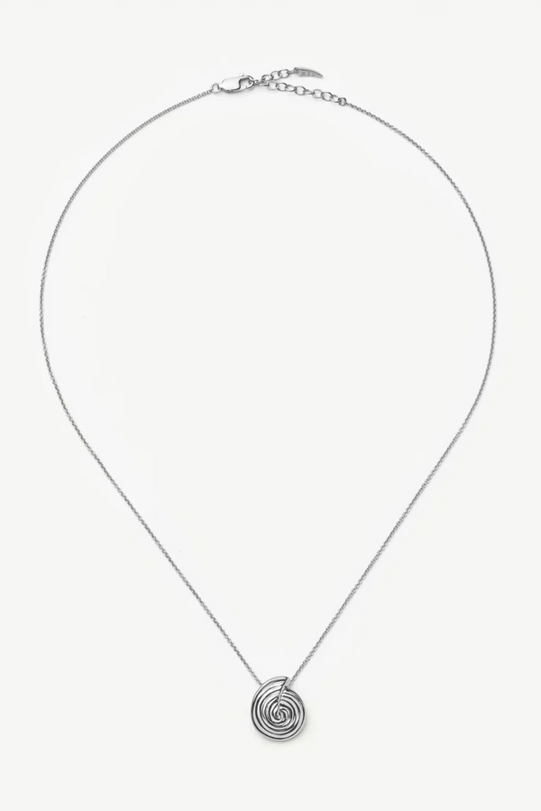 Spiral Mini Pendant Necklace