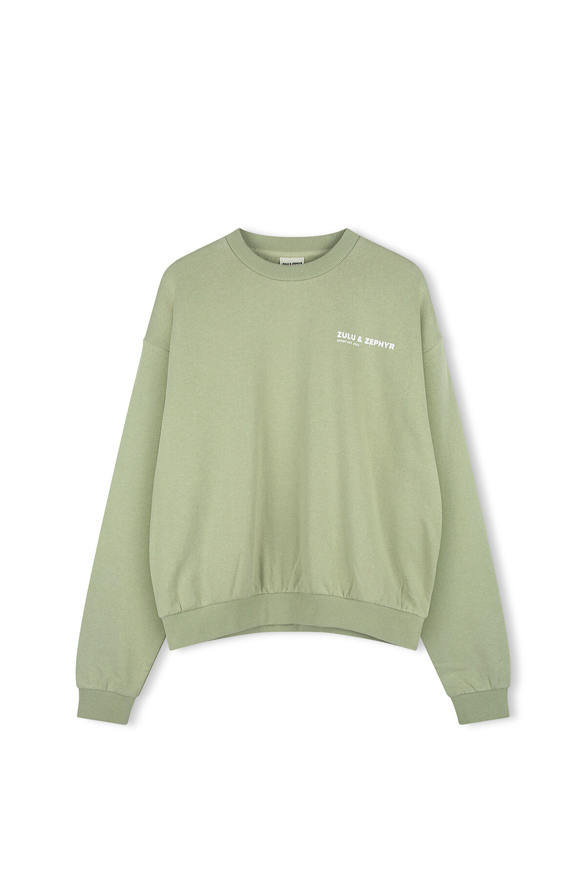 Fleece Sport Sweat Shirt - Eucalyptus