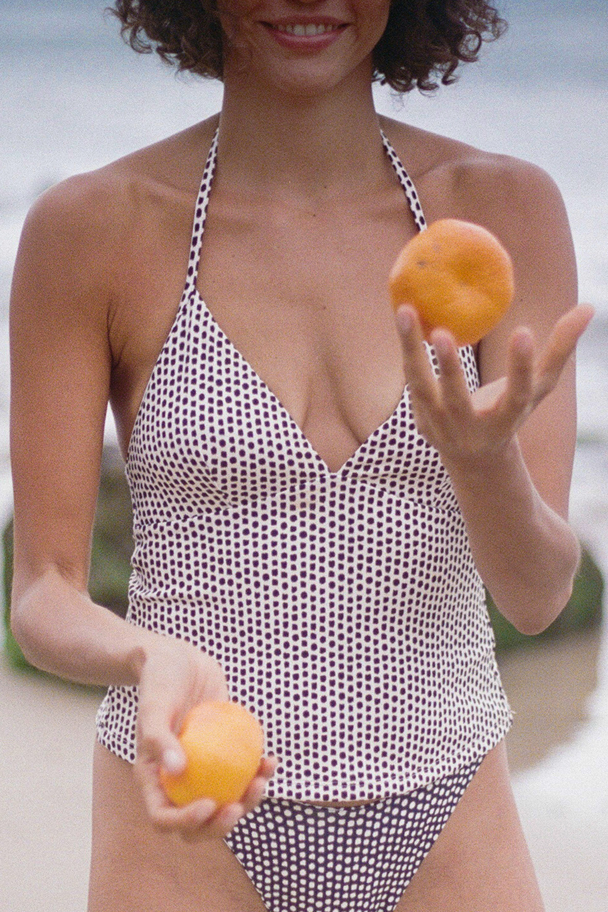 Halter Tank Top - Natural Spot