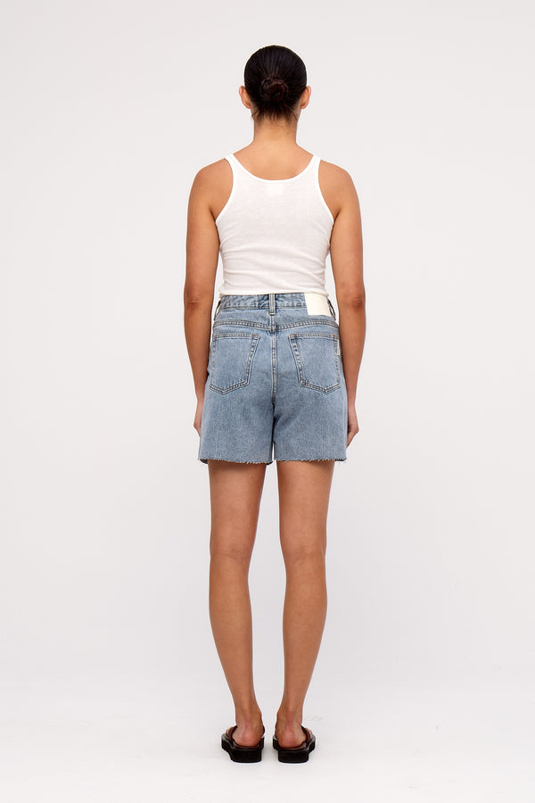 Denim Classic Short - Mid Blue