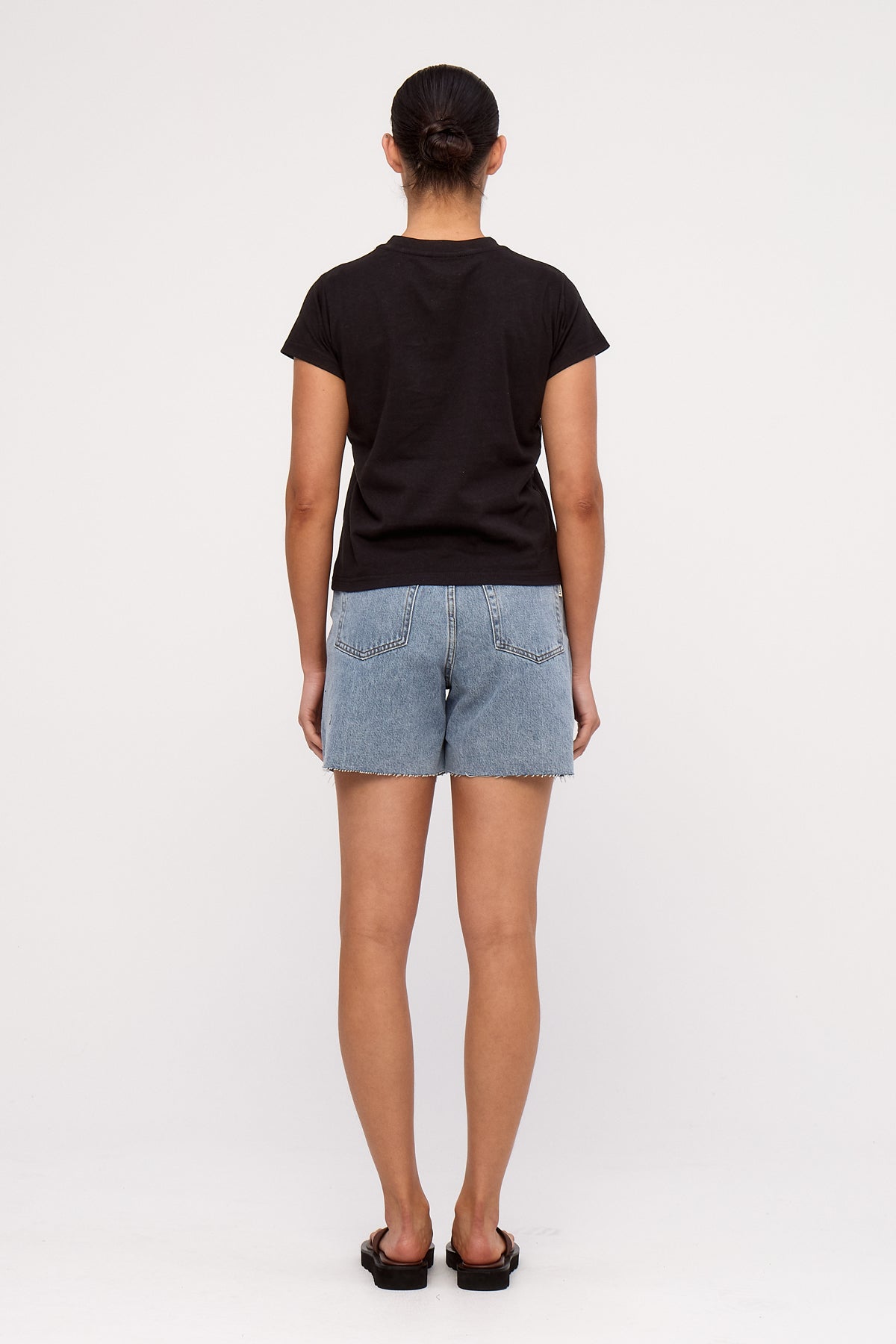 Zulu & Zephyr Logo Slim Tee - Black