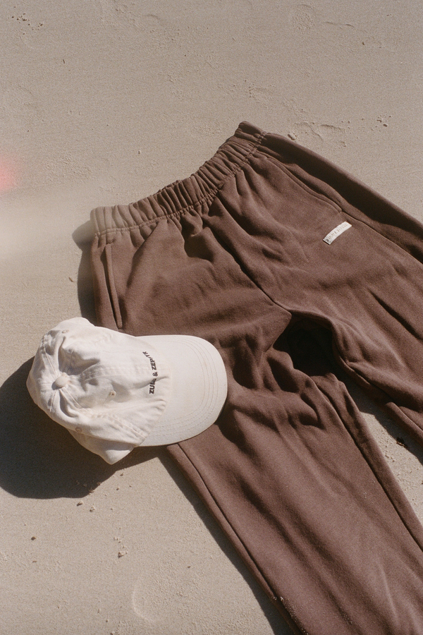 Cuffed Sport Sweatpant - Carob