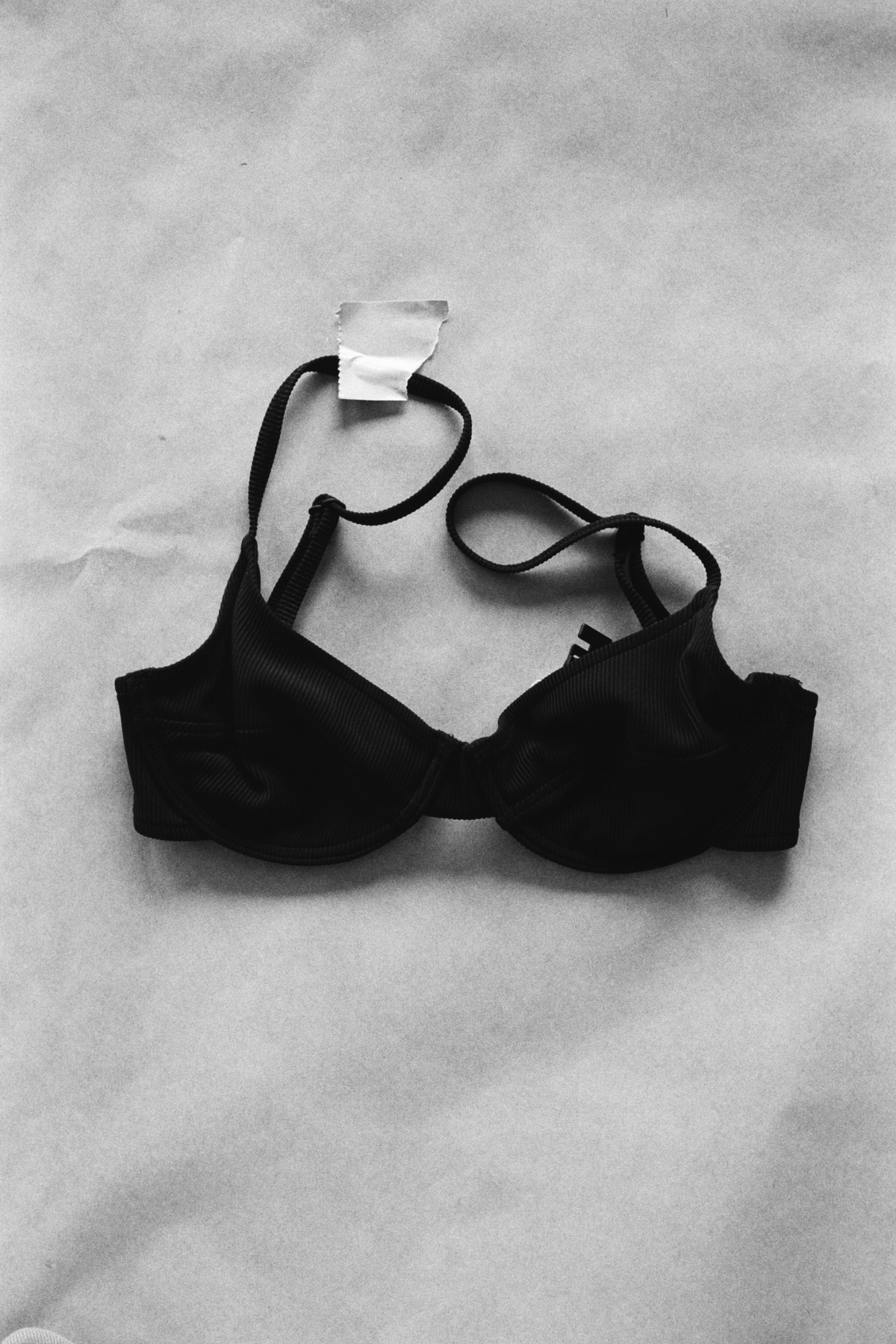 Signature Stripe Balconette Bra Cup Top - Black